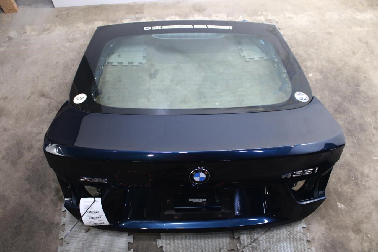 2015-2016 BMW 435i Gran Coupe xDrive Trunk Lid Litfgate Shell Panel w/ Glass - Alshned Auto Parts