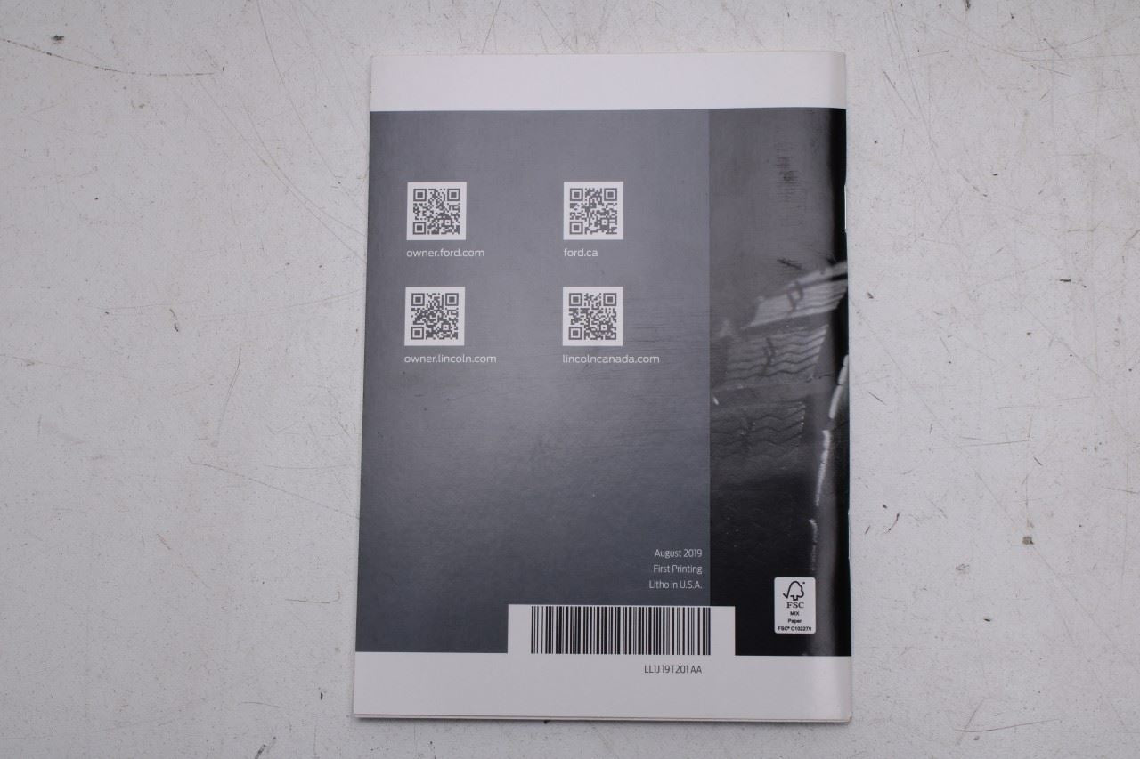 2020 Ford Escape SEL Owners Manual Set with Case LJ5J9A321AA OEM - Alshned Auto Parts