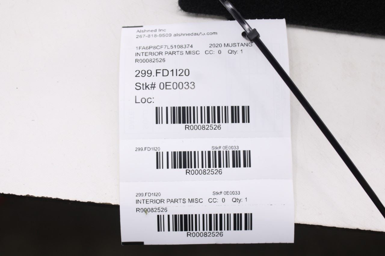 2015-23 Ford Mustang GT Trunk Parcel Shelf Cargo Load Area Cover JR3B-6346668-AE9