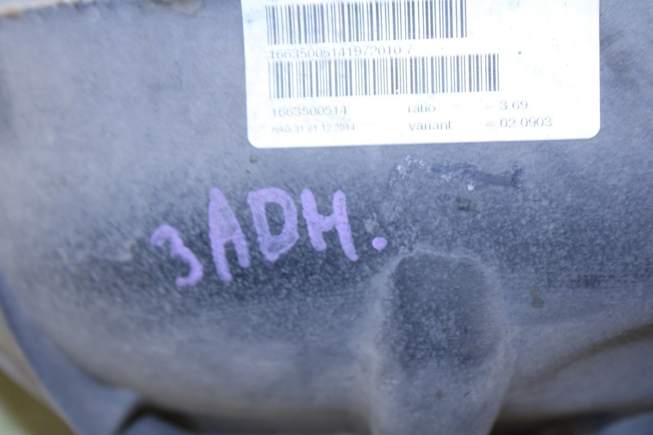 12-15 Mercedes-Benz ML350 3.5L RWD Rear Axle Differential Carrier 3.69 ratio 96K - Alshned Auto Parts