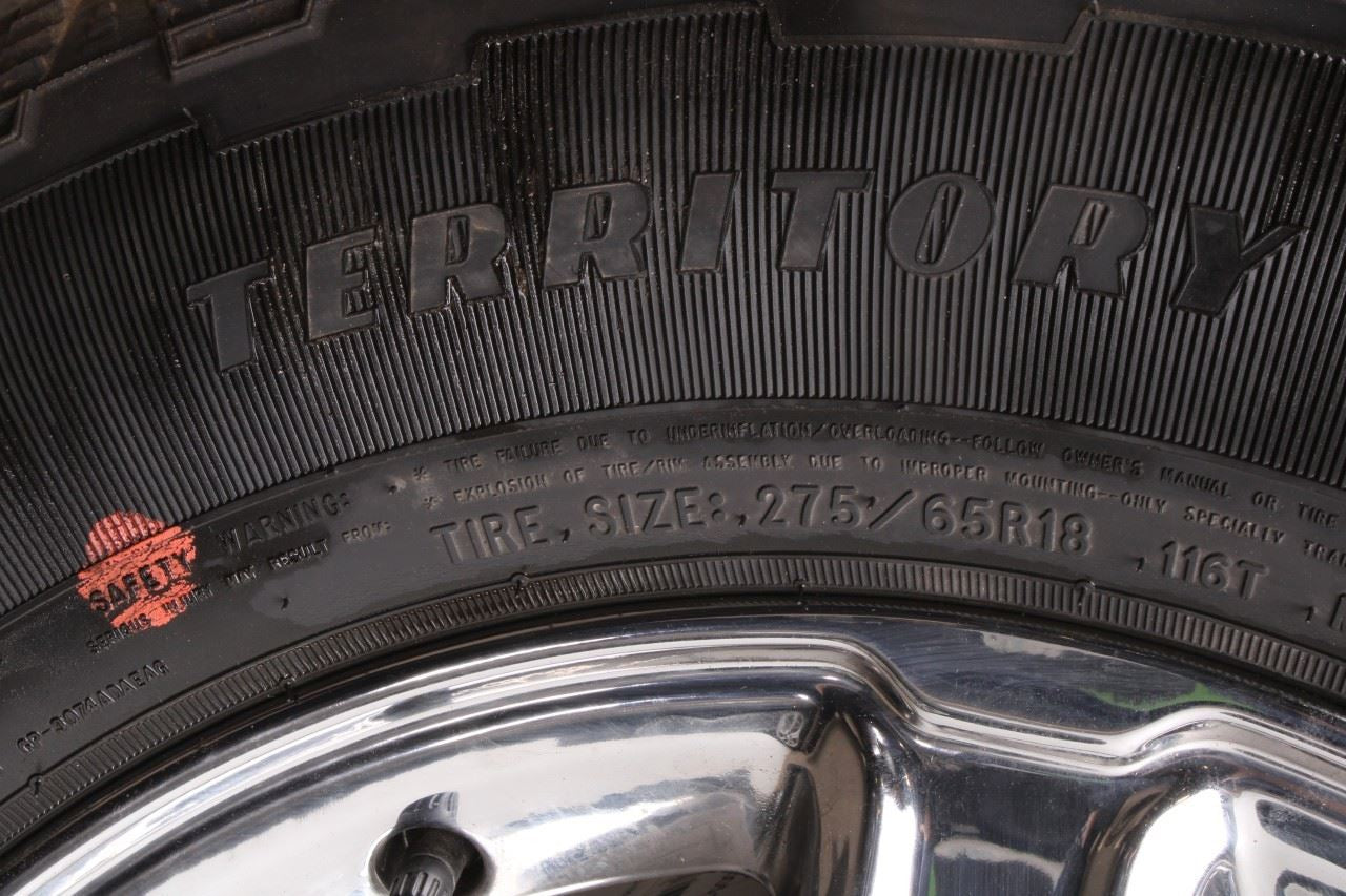 23-25 Ford F150 XLT Wheel Tire Goodyear Wrangler Territory AT 275/65R18 Set of 415