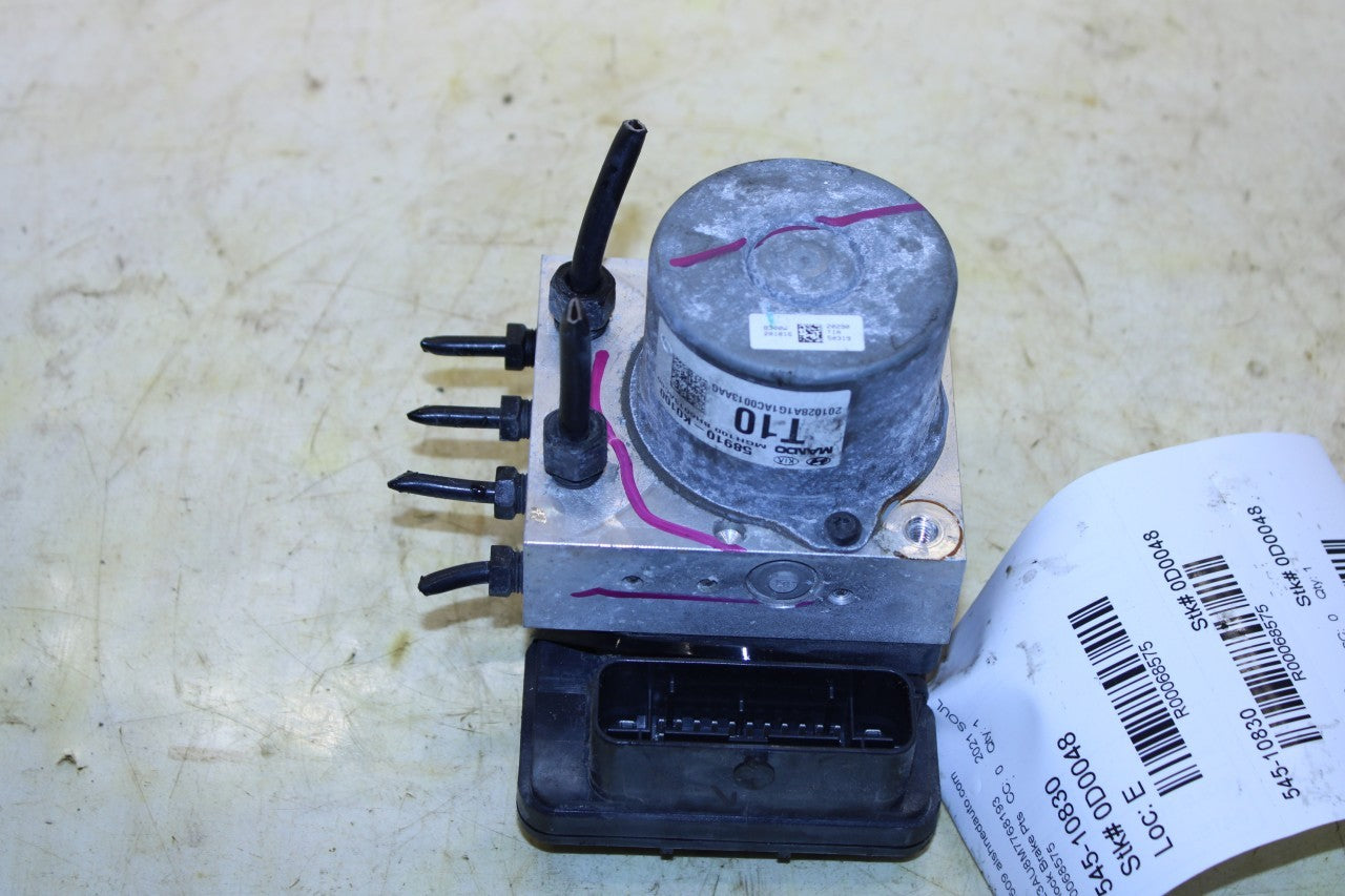2020-22 Kia Soul LX 2.0L ABS Anti Lock Brake Pump Control Module 58910-K0100 OEM - Alshned Auto Parts
