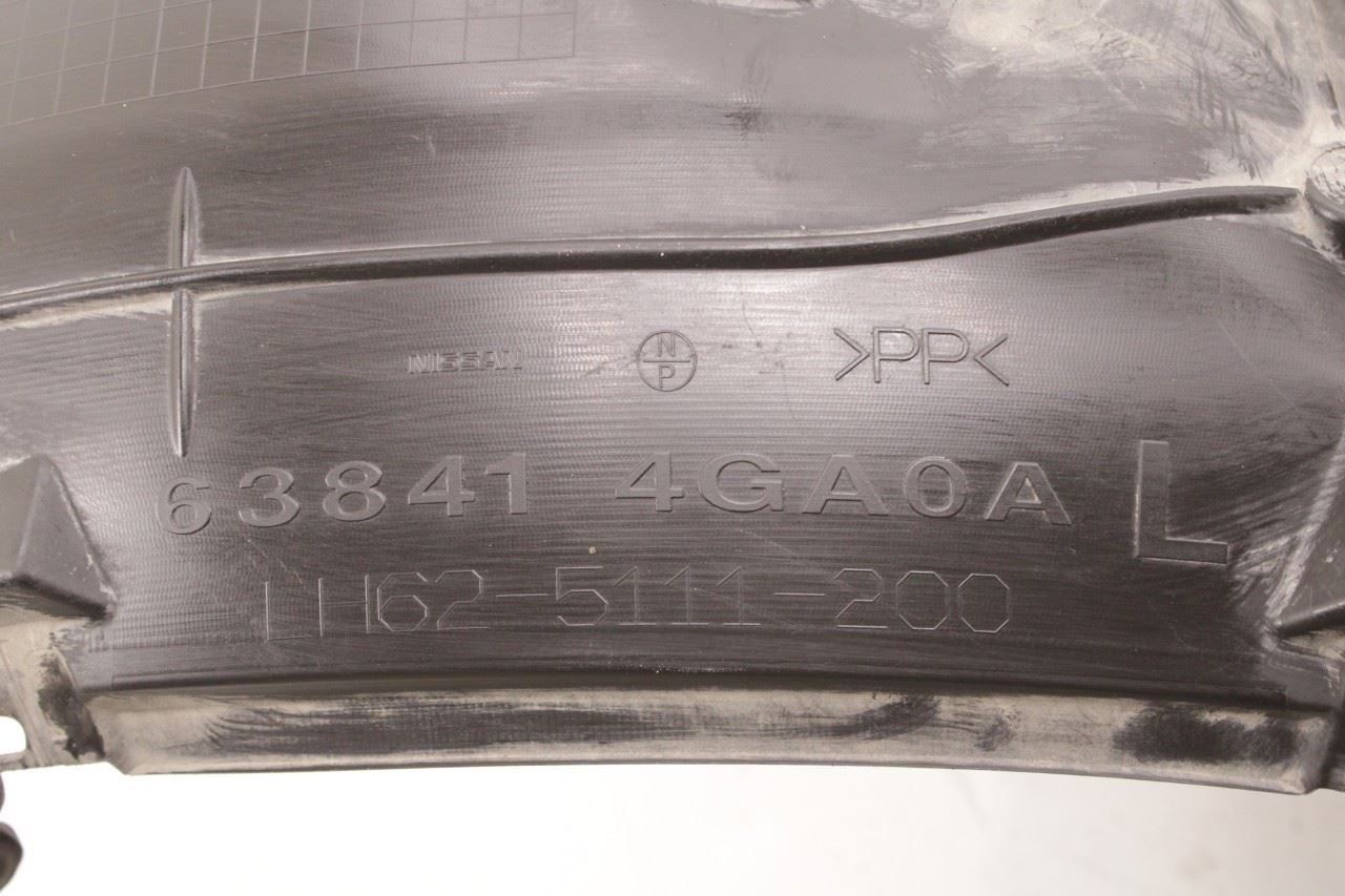 2014-24 Infiniti Q50 Premium FR Left Fender Liner Rearward Section Splash Shield - Alshned Auto Parts