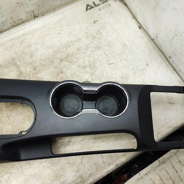 2015-2023 Ford Mustang GT 5.0L RWD Center Console Upper Bezel Trim w/ Cup Holder5