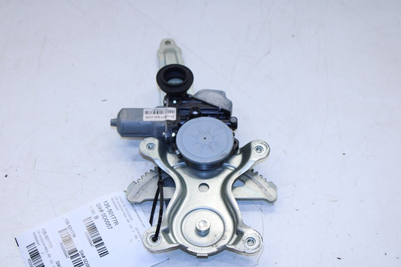 2013-2020 Lexus GS350 Rear Right Side Door Window Regulator w/ Motor 69803-33050 - Alshned Auto Parts