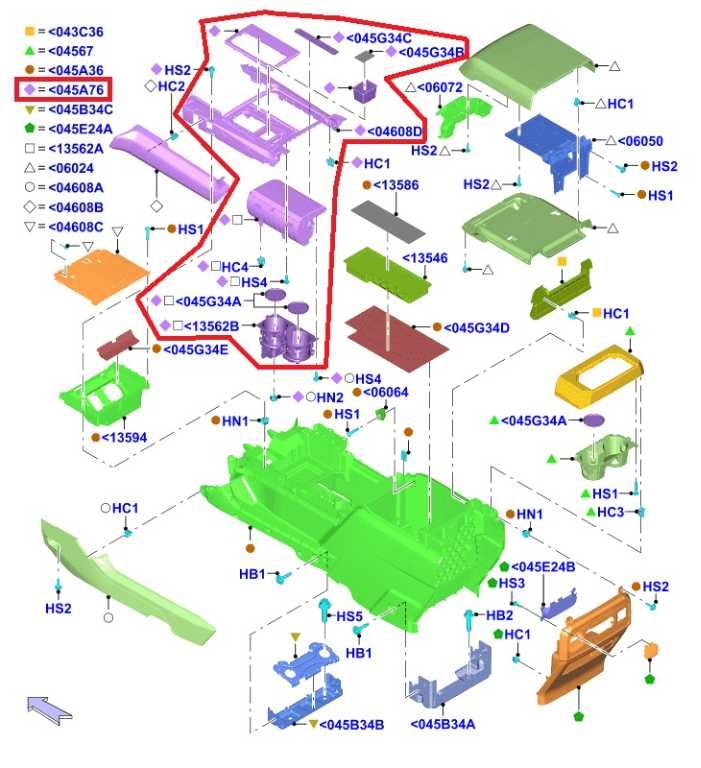 22-24 Ford Expedition MAX XLT Center Console Shifter Bezel NL1B78045A76BE *ReaD* - Alshned Auto Parts