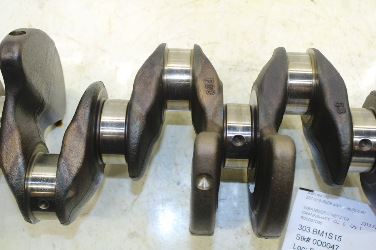 2013-2016 BMW 328i xDrive SULEV 2.0L AWD Engine Motor Crankshaft 99K 11217640165 - Alshned Auto Parts