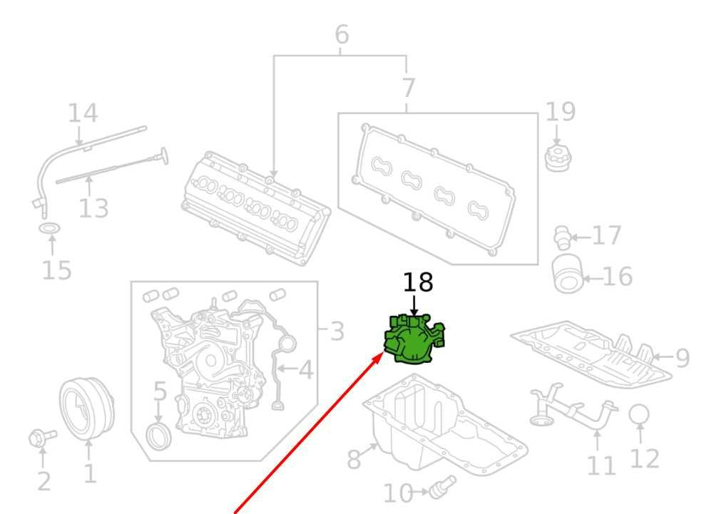 2014-2024 Ram 2500 3500 6.4L Engine Oil Pump w/ Oil Pickup Tube 05038398AE OEM - Alshned Auto Parts