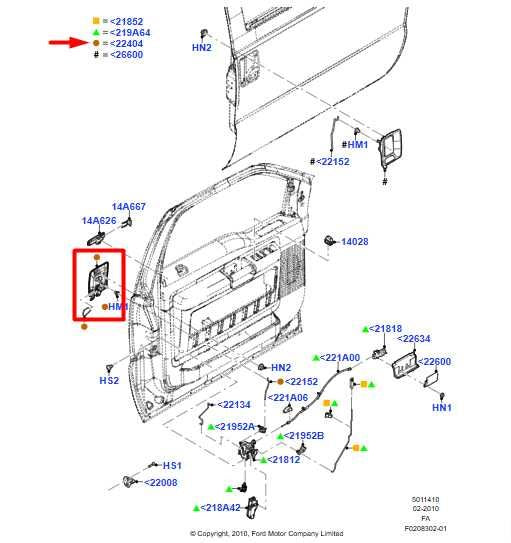 05-16 Ford F250 Lariat Crew Cab 6.2L Front Driver Left Side Door Exterior Handle - Alshned Auto Parts