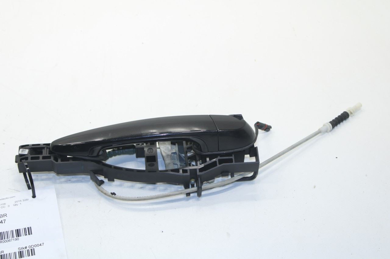 09-16 BMW 328i xDrive SULEV 2.0L Rear Passenger Right Side Door Exterior Handle - Alshned Auto Parts