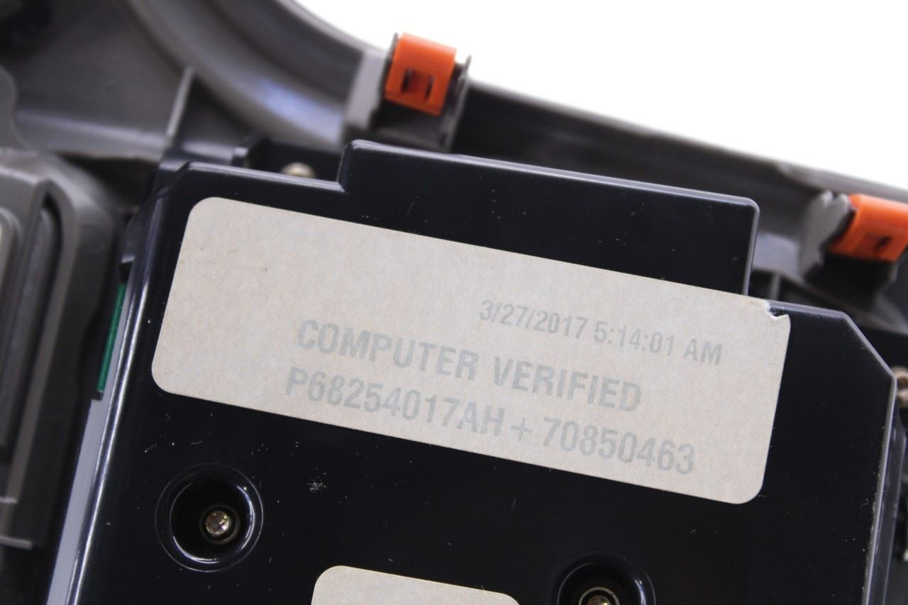 2017 Jeep Grand Cherokee Summit Dash Audio AC Heater Temperature Climate Control - Alshned Auto Parts