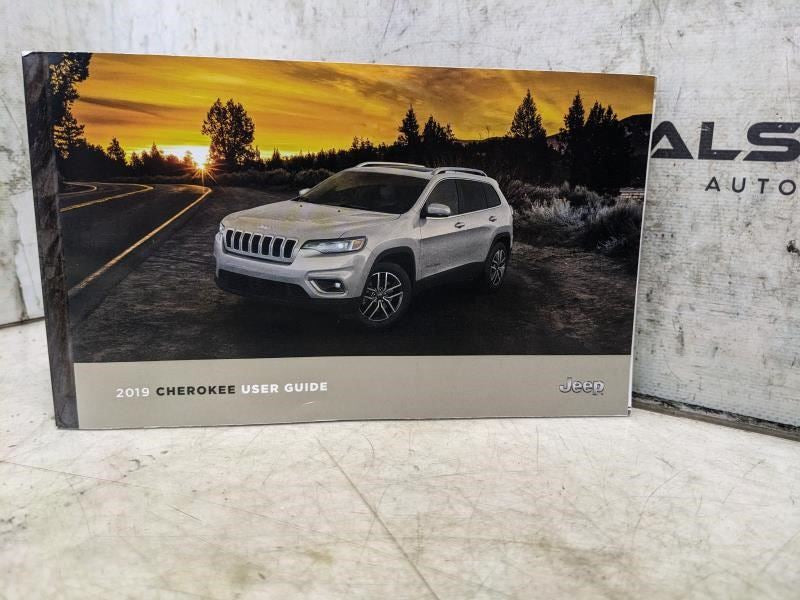 2019 Jeep Cherokee User Guide Set with Case 19KL-926-AA OEM - Alshned Auto Parts