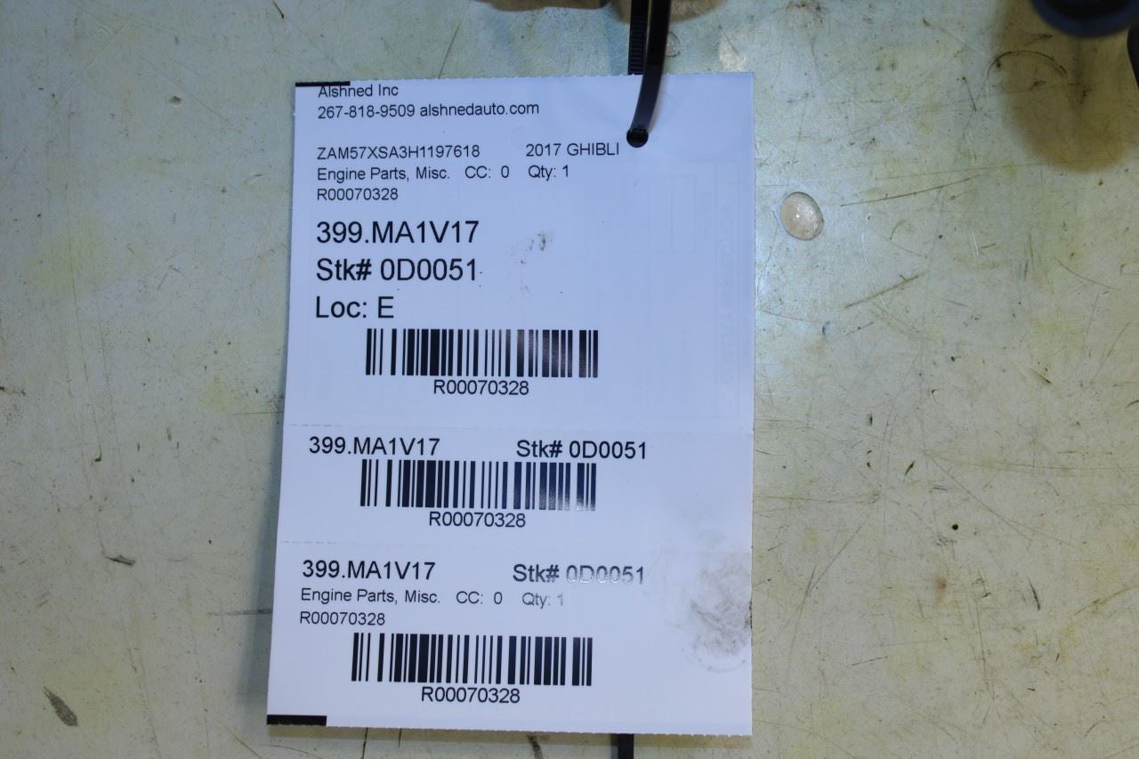 2014-2020 Maserati Ghibli 3.0L Engine Auxiliary Electric Water Pump 670005347 - Alshned Auto Parts
