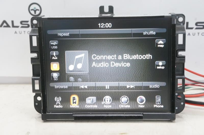 2014 Ram 1500 8.4'' Display Uconnect Navigation Radio Receiver 68224525AH OEM - Alshned Auto Parts