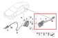 2010-2015 BMW 750Li xDrive 4.4L AWD Rear Door Driver Left Side Exterior Handle - Alshned Auto Parts