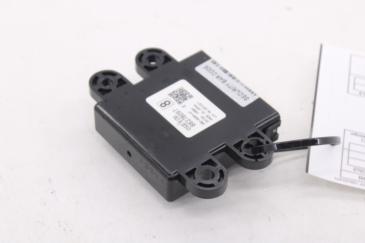 2021 Mitsubishi Outlander Sport One-Touch Start System Control Module 8637B0977