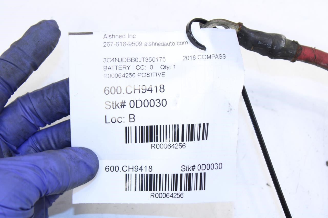 2017-2021 Jeep Compass Latitude 2.4L Positive Battery Cable 68309053AB OEM - Alshned Auto Parts