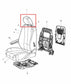 2011-20 Dodge Grand Caravan GT 3.6L FWD Front Passenger Right Side Seat Headrest1