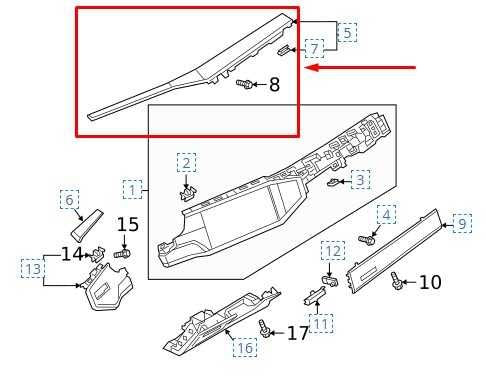 2019-2024 Audi Q3 S Line Front Right Dash Upper Trim Cover Panel 83B-853-242-6PS - Alshned Auto Parts
