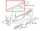 2019-2024 Audi Q3 S Line Front Right Dash Upper Trim Cover Panel 83B-853-242-6PS - Alshned Auto Parts