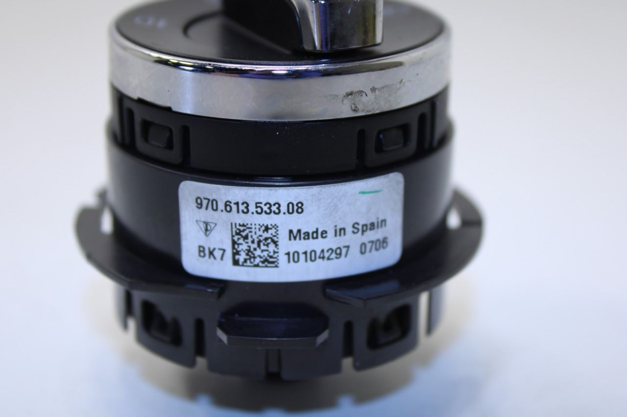 11-16 Porsche Panamera 4 3.6L Dashboard Driver LH Side Headlight Control Switch - Alshned Auto Parts