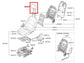 19-20 Hyundai Elantra SEL 2.0L FWD Front Left or Right Side Seat Headrest Cloth - Alshned Auto Parts