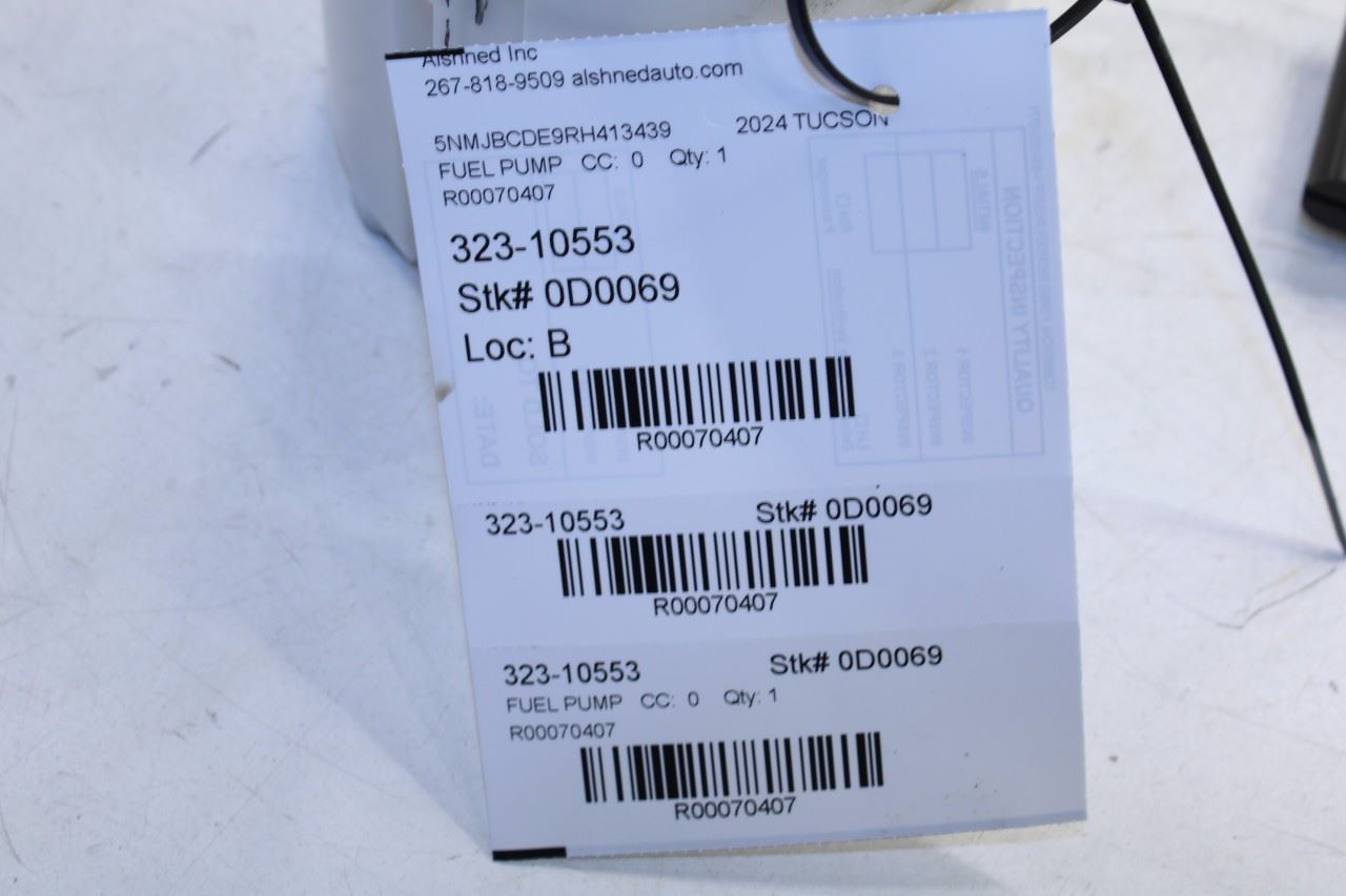 2022-2025 Hyundai Tucson SEL 2.5L Fuel Pump Assembly 31110-CW000 OEM - Alshned Auto Parts