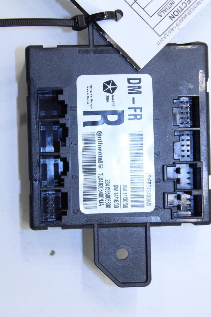 2014-2021 Jeep Grand Cherokee Limited Front Right Door Control Module 68245460AB - Alshned Auto Parts