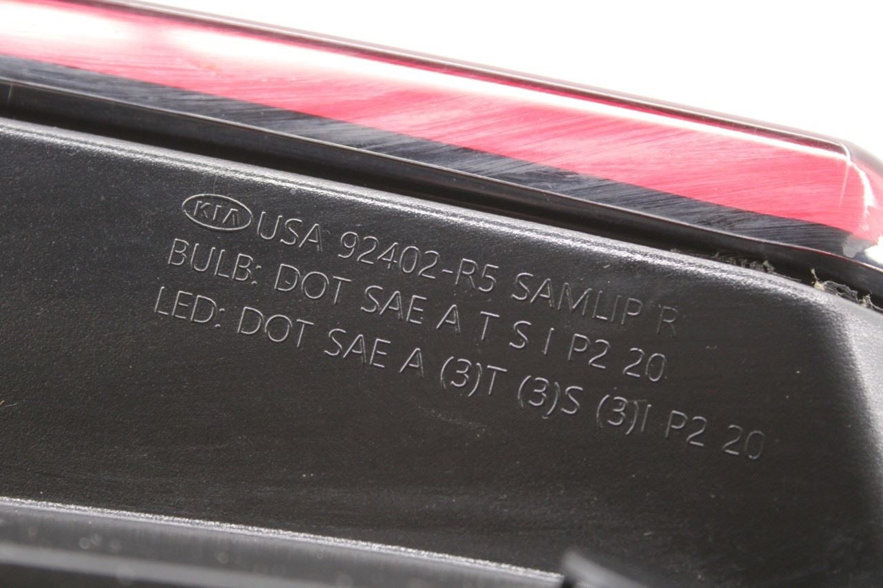 2021-23 Kia Sorento X-Line SX Prestige Rear Right Passenger Side Tail Light Lamp - Alshned Auto Parts