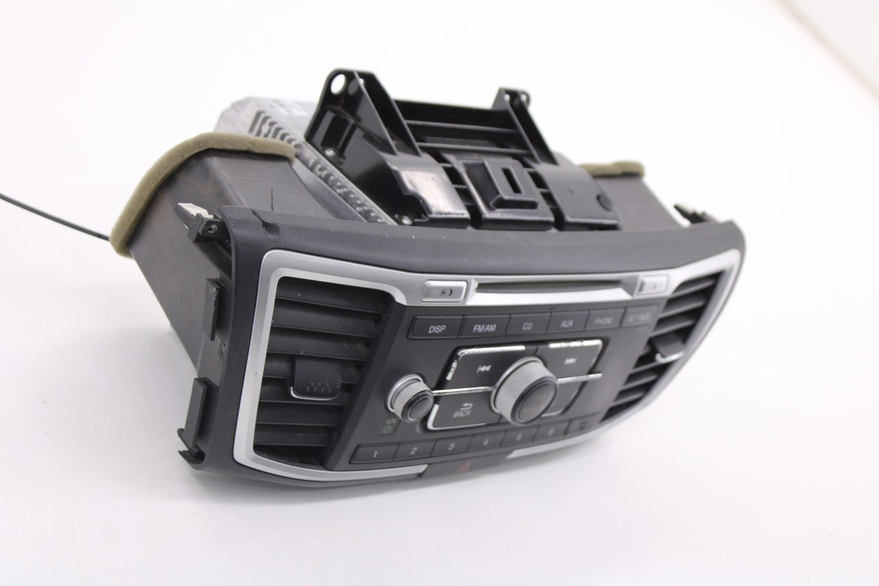 2013-15 Honda Accord CD Player Radio Faceplate Control w/ Receiver and Air Vents3