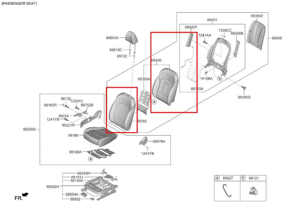2019-21 Kia Forte LXS Front Seat Passenger RH Side Backrest Upper Cushion *ReaD* - Alshned Auto Parts