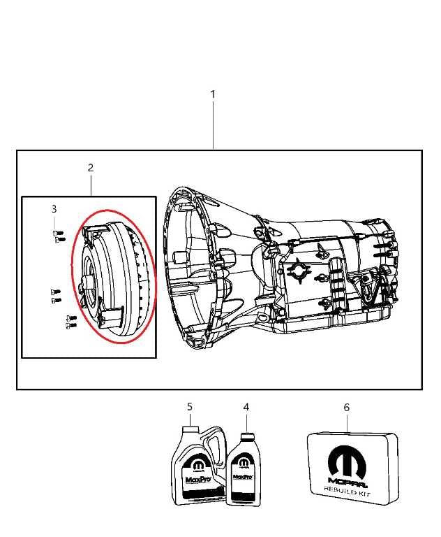 2012-2017 Jeep Wrangler Sahara 3.6L 4x4 Transmission Torque Converter 04753436AA1