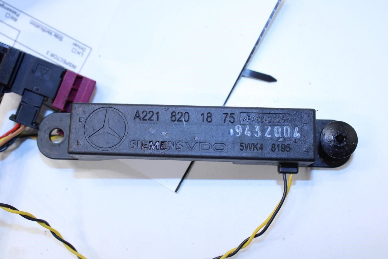 10-13 Mercedes-Benz S550 Console Multifunction Control Switch w/ Trim 2218707058 - Alshned Auto Parts