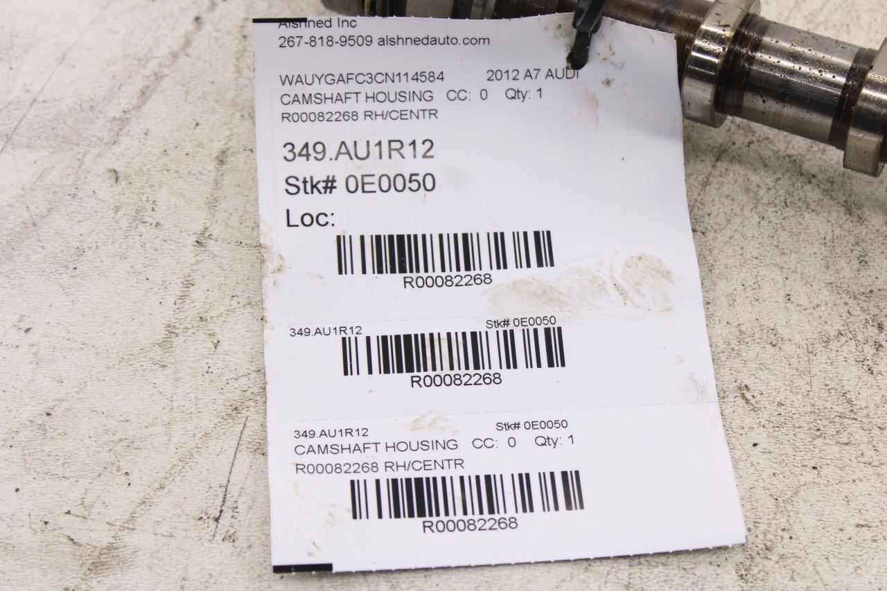 2012-2015 Audi A7 Premium 3.0L Right Side Engine Intake Camshaft 06E109101BG OEM11