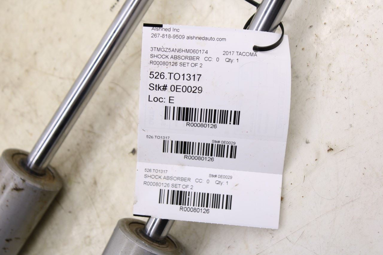 2015-19 Toyota Tacoma Rear RH LH Strut Set Rough Country 660767 MPN AfterMarket - Alshned Auto Parts