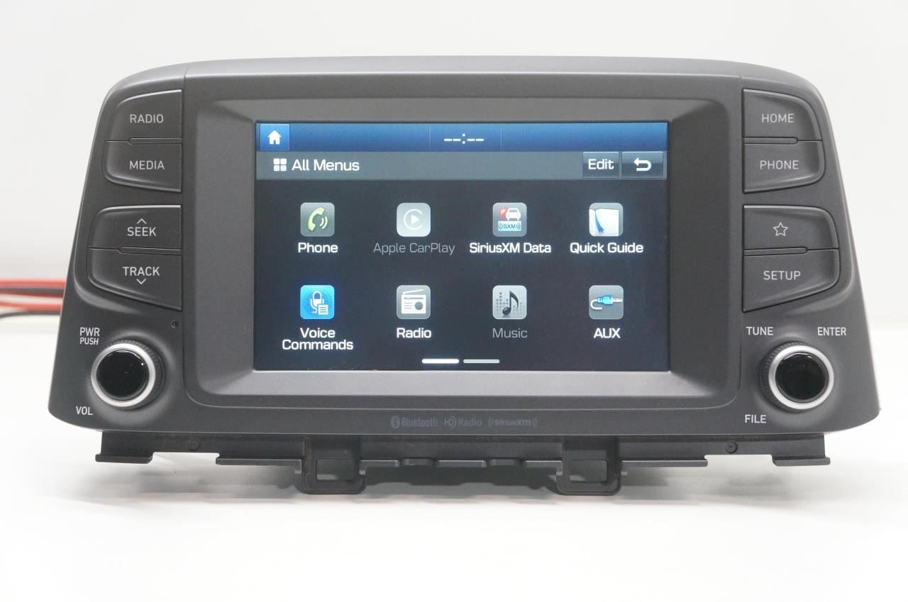 2018-2021 Hyundai Kona Radio Faceplate Control with Receiver and Display *ReaD* - Alshned Auto Parts