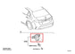 2022-24 Toyota Corolla LE 2.0L Rear Trunk Deck Lid Backup Camera 86790-02310 OEM - Alshned Auto Parts