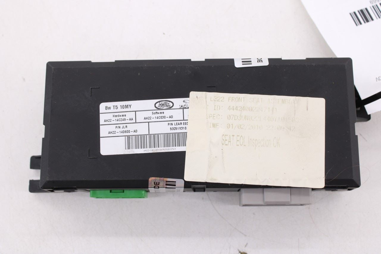 2010-2012 Land Rover Range Rover HSE Front Left Side Seat Memory Control Module - Alshned Auto Parts