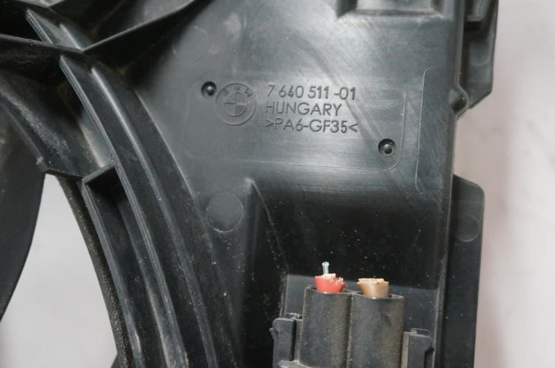 2012-2016 BMW 328i Radiator Cooling Fan Motor Assembly 600 Watt 7 640 511-01 OEM - Alshned Auto Parts