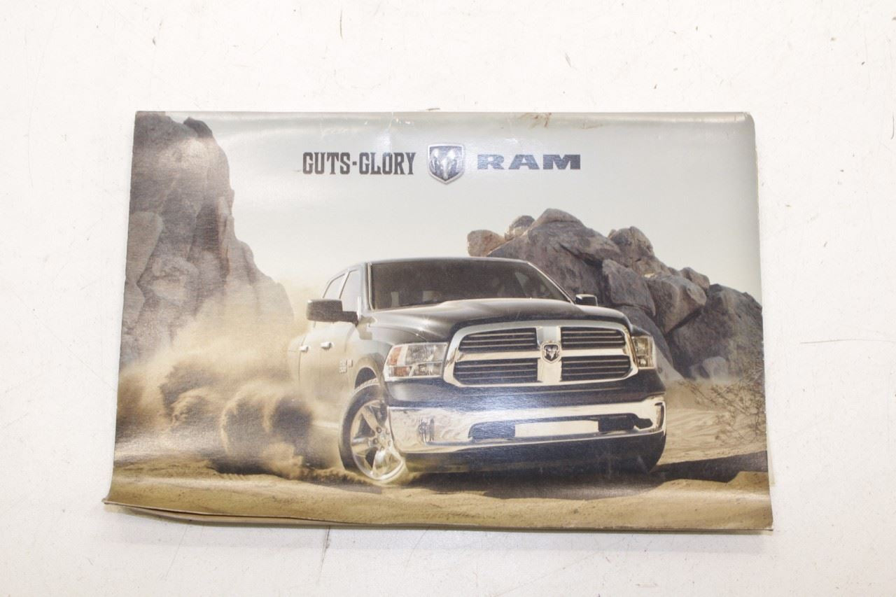 2015 Ram 1500 Big Horn User Guide Set with Case R74093 - Alshned Auto Parts
