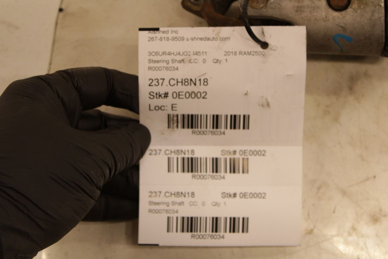 12-23 Ram 2500 Tradesman Crew Cab 6.4L Steering Column Intermediate Lower Shaft - Alshned Auto Parts