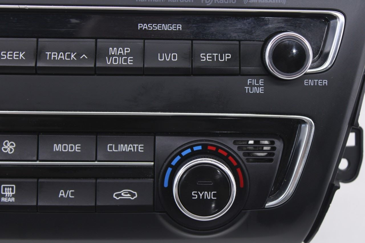 2016-2018 KIA Optima EX Dash Audio AC Heater Temperature Climate Control Panel - Alshned Auto Parts
