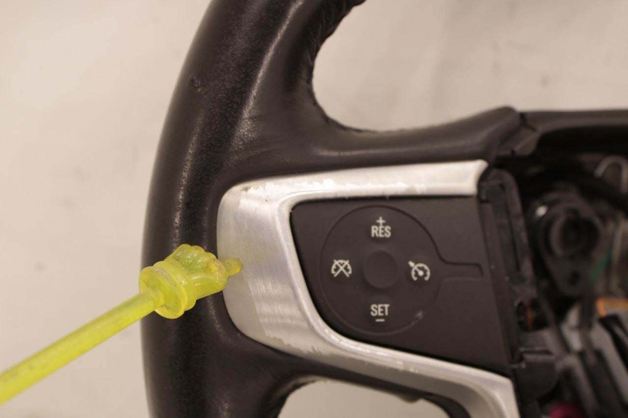 2017-2020 GMC Acadia SLT-1 3.6L AWD Steering Wheel Leather w/ Control Buttons - Alshned Auto Parts