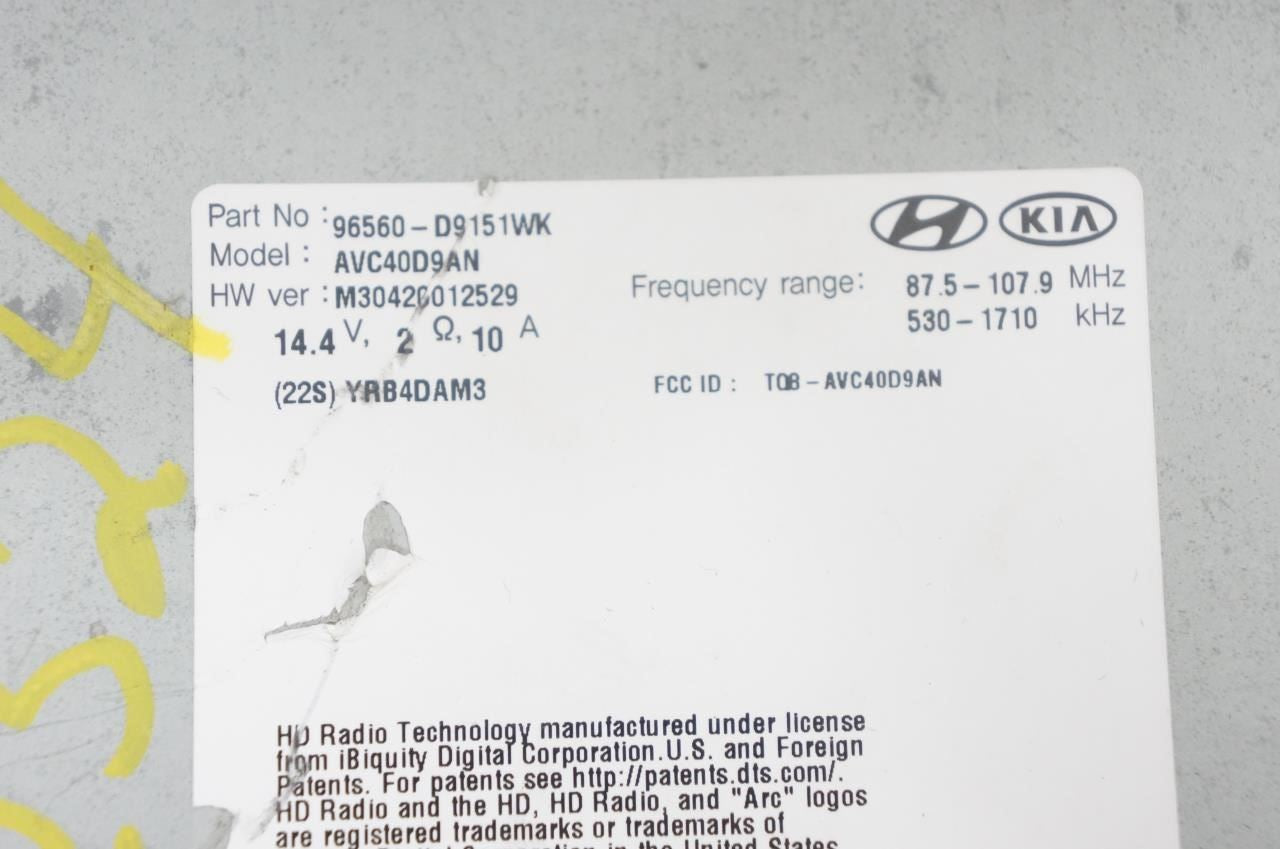 2018-2019 Kia Sportage Navigation Audio Radio Receiver with 8.0'' Display *ReaD* - Alshned Auto Parts