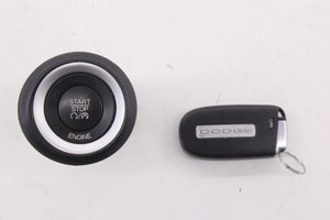 14-20 Dodge Durango SXT Engine Ignition Switch Button w/ Keyless Fob Transmitter