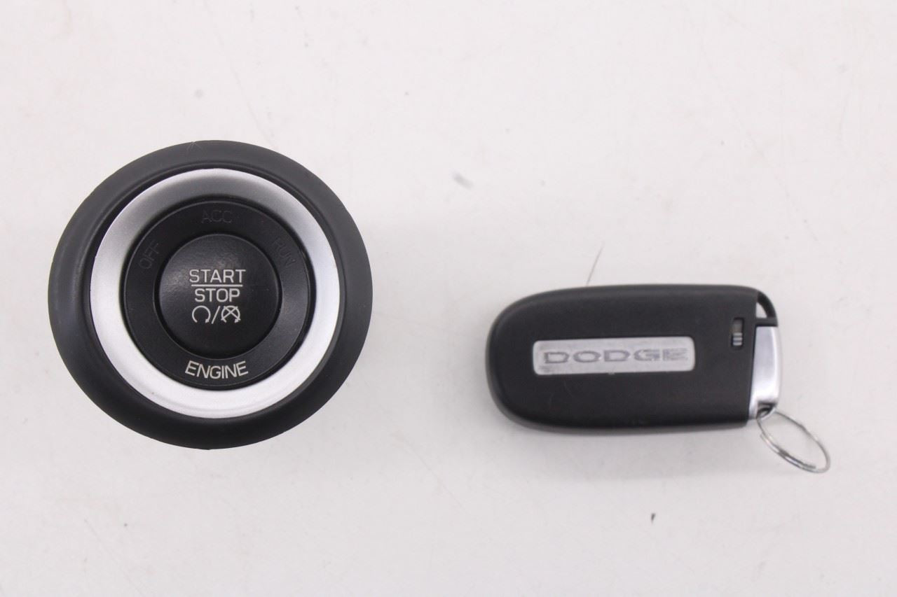 14-20 Dodge Durango SXT Engine Ignition Switch Button w/ Keyless Fob Transmitter0