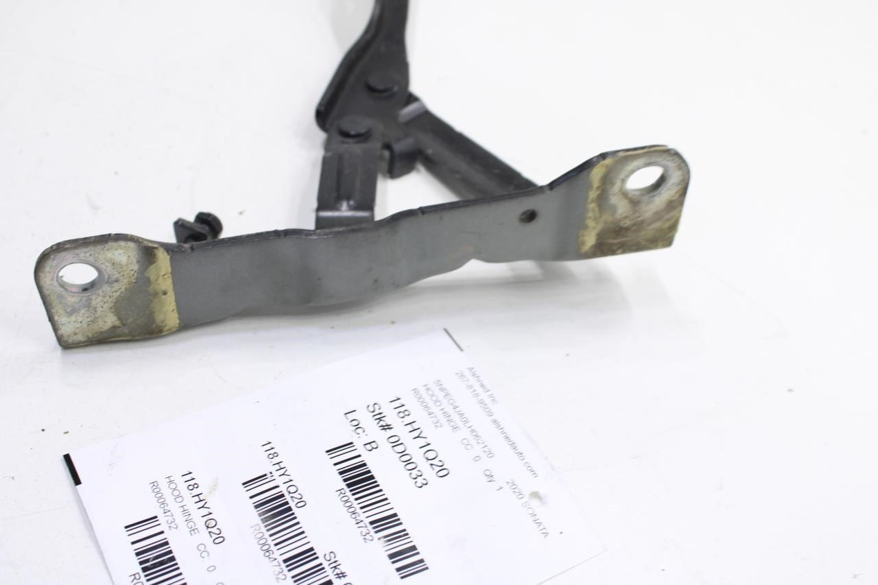 2020-2022 Hyundai Sonata SE Front Right and Left Hood Hinge w/ Lift Cylinder Set - Alshned Auto Parts