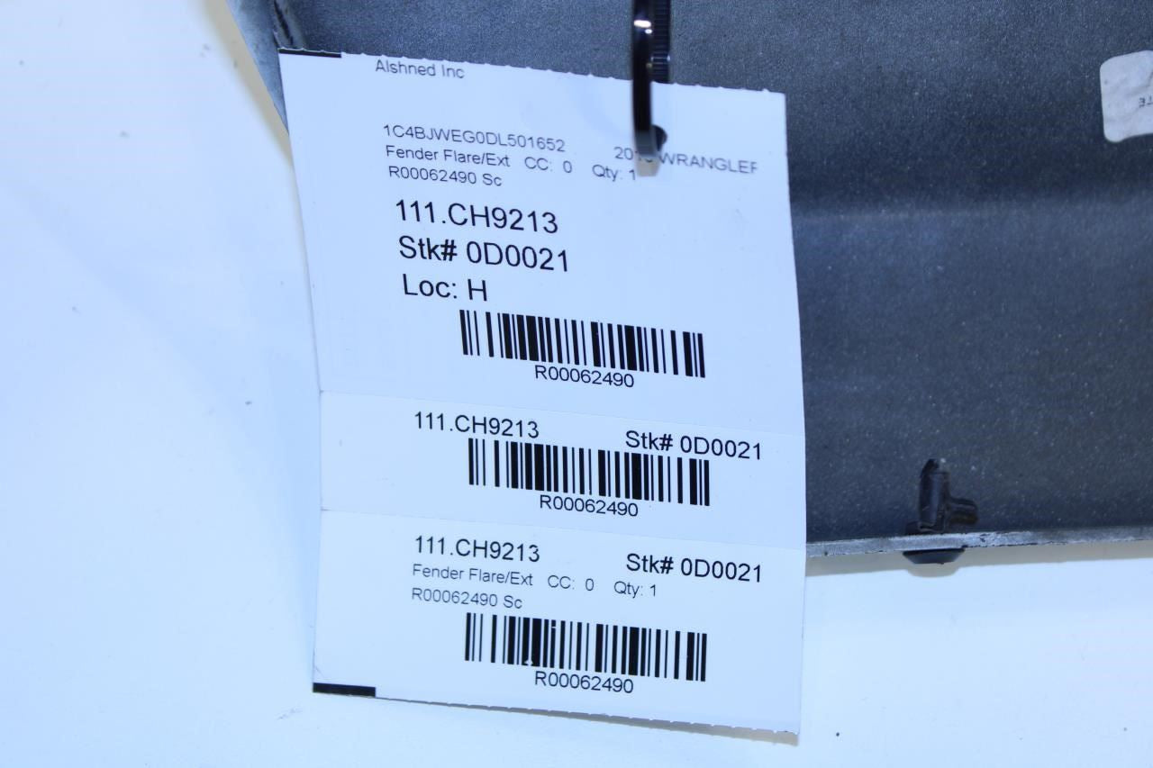 2007-17 Jeep Wrangler Sahara 4Dr Rear Right Quarter Wheel Opening Flare Molding - Alshned Auto Parts