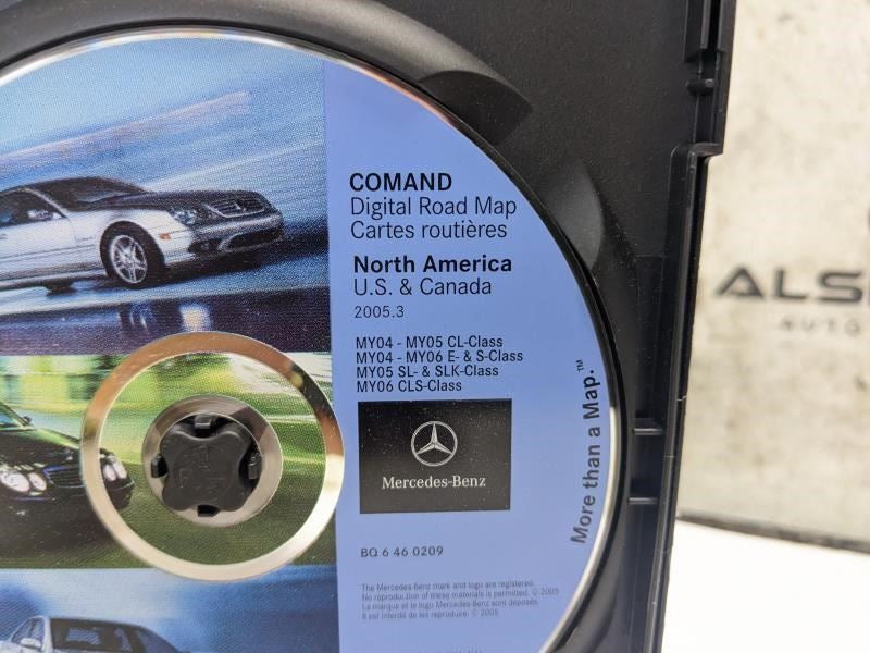 2005 Mercedes-Benz CL500 Navigation DVD for Comand North America U.S. and Canada - Alshned Auto Parts