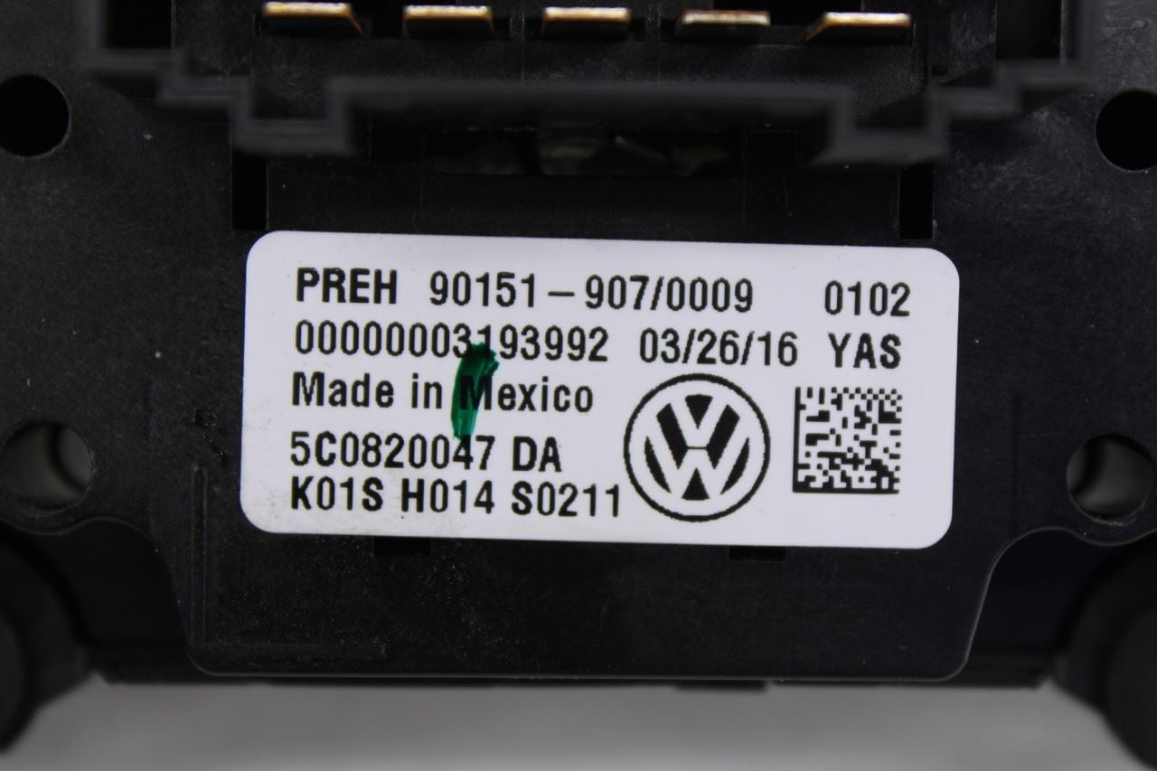 2011-18 Volkswagen Jetta Sport AC Heater Temperature Climate Control 5C0820047DA6